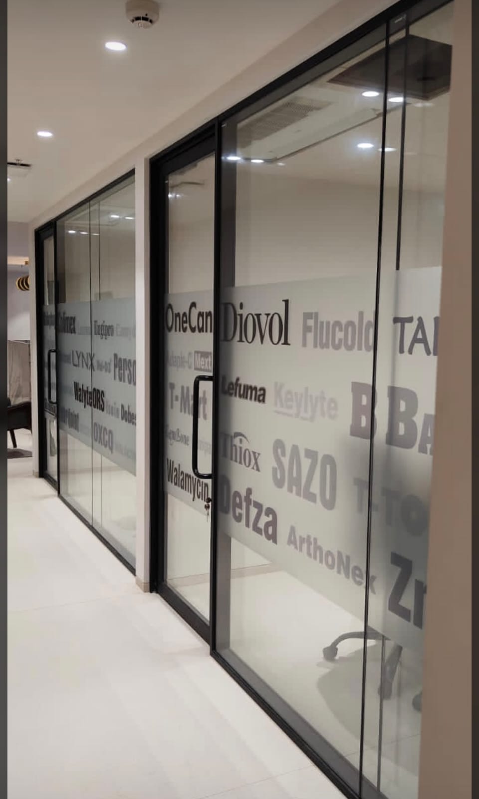 Nexus Co-working Glass Film